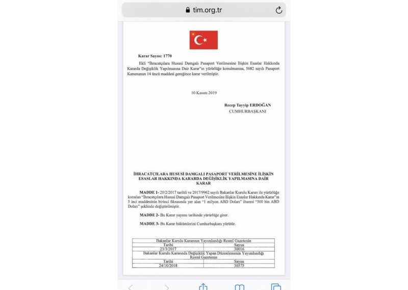 İhracatçı üyelerimize müjde..