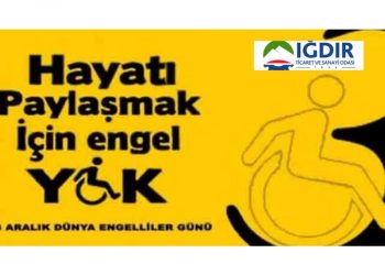 3 Aralık Dünya Engelliler Günü..