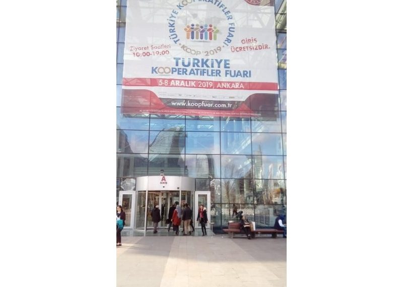 TÜRKİYE KOOPERATİFLER FUARINA KATILDIK.