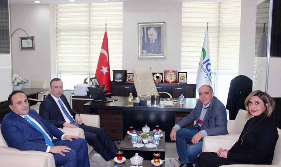 Sayın Yunis Koç odamız yönetim kurulu başkanı Kamil Arslan’ı ziyaret etti.