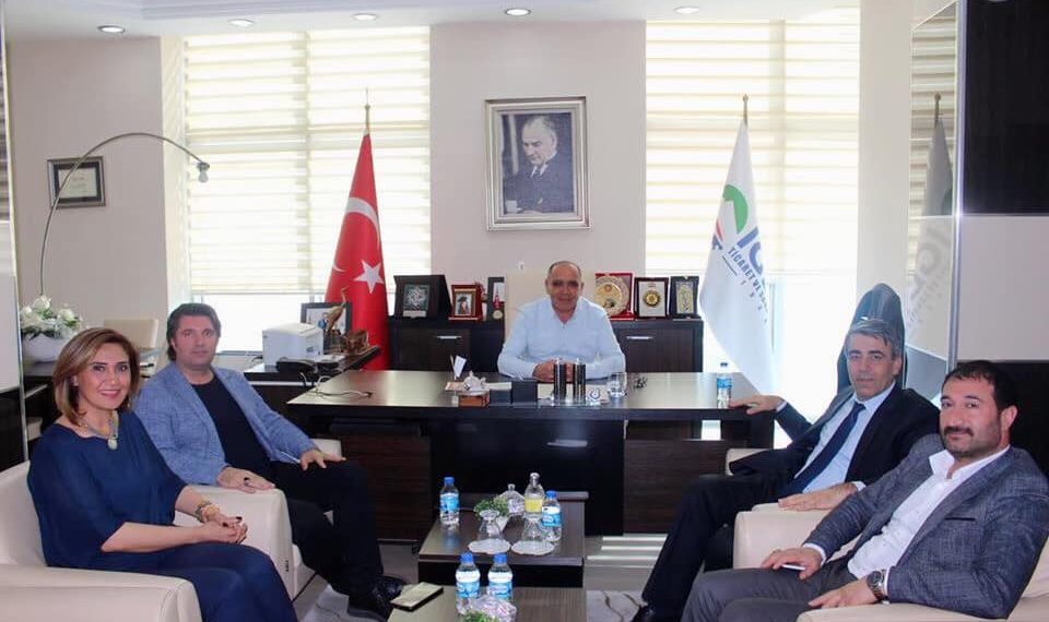 Yönetim Kurulu Başkanı Kamil Arslan Çalışma ve Sosyal Güvenlik Bakanlığı Başmüfettişi Orhan Kotan’ı Makamında Ağırladı