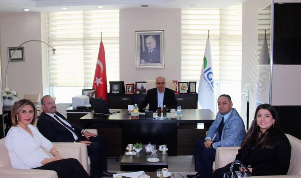 Denizbank Şube Müdürlüğüne atanan Sn.Ümit Atabey’den Odamıza Ziyaret