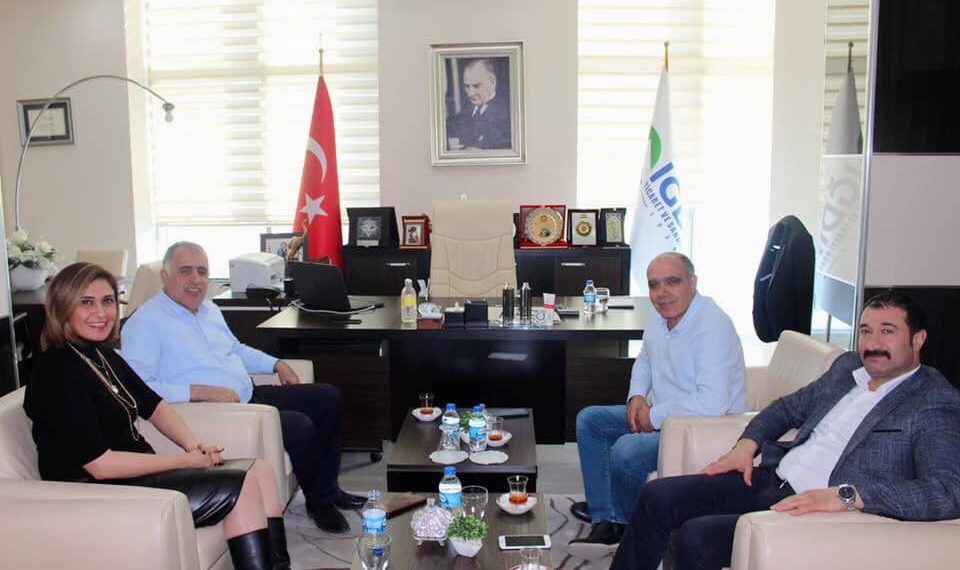 Ağrı Ticaret ve Sanayi Odası  başkanı Saim Alparslan’dan Odamıza Ziyaret