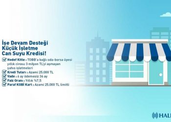 İŞE DEVAM DESTEĞİ-KÜÇÜK İŞLETME CAN SUYU KREDİSİ