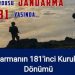Jandarma Teşkilatımızın 181. Yıl Dönümü Kutlu Olsun