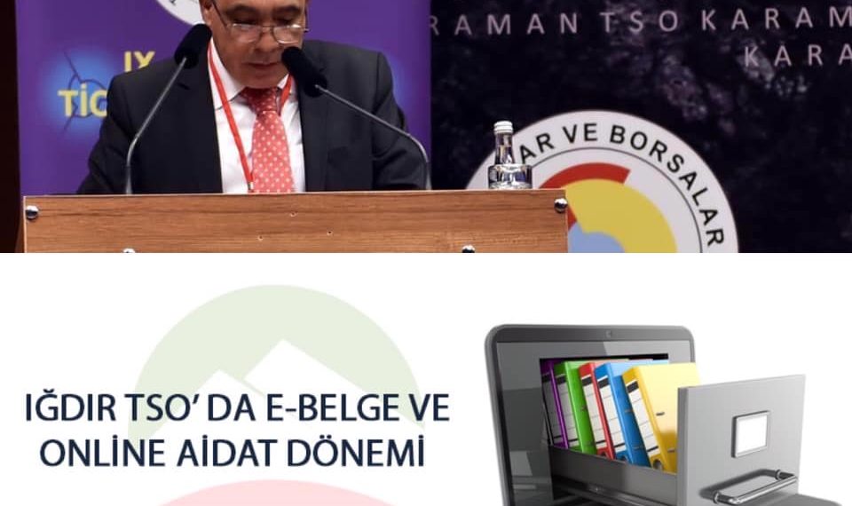 Odamız Yönetim Kurulu Başkanı Kamil Arslan Yapmış Olduğu Açıklama
