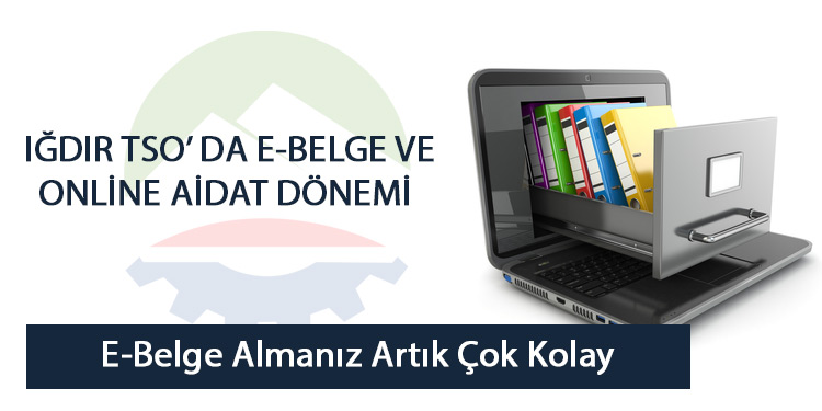 E-Belge Sistemi Odamızda Hayata Geçti!