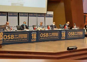 OSBÜK 18. Olağan Genel Kurulu, Sanayi ve Teknoloji Bakan Yardımcısı Hasan Büyükdede, OSBÜK Başkanı Memiş Kütükcü, Sanayi ve Teknoloji Bakanlığı Hukuk Hizmetleri Genel Müdürü Ebubekir Gizligider, OSB Başkanları ve OSBÜK delegelerinin katılımıyla pandemi tedbirleri alınarak gerçekleştirildi.