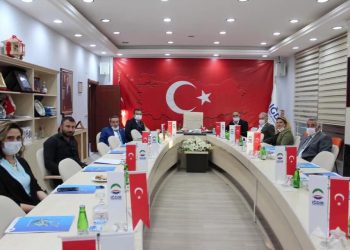 Iğdır Ticaret ve Sanayi Odası Yönetim Kurulu Başkanı Kamil Arslan ‘ı Makamında Ziyaret