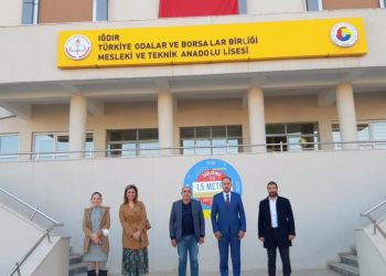 Iğdır TOBB Mesleki ve Teknik Anadolu Lisesine Öğretmenler Günü Nedeniyle Ziyaret