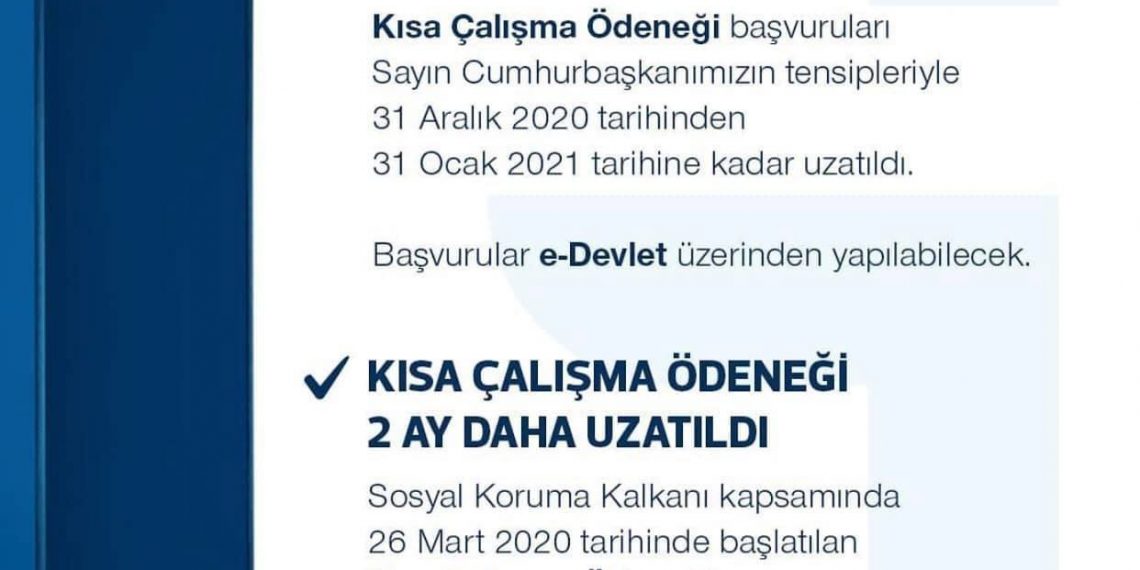Kısa Çalışma Ödeneği Başvuruları