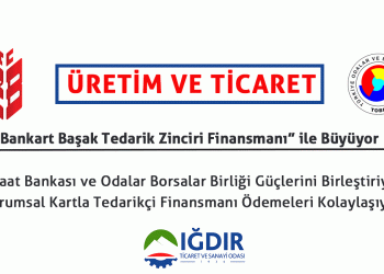 Ziraat Bankası Iğdır Şubesi ile Odamız Arasında Bankkart Başak Tedarik Zinciri Finansmanı Projesi Protokolü İmzalandı