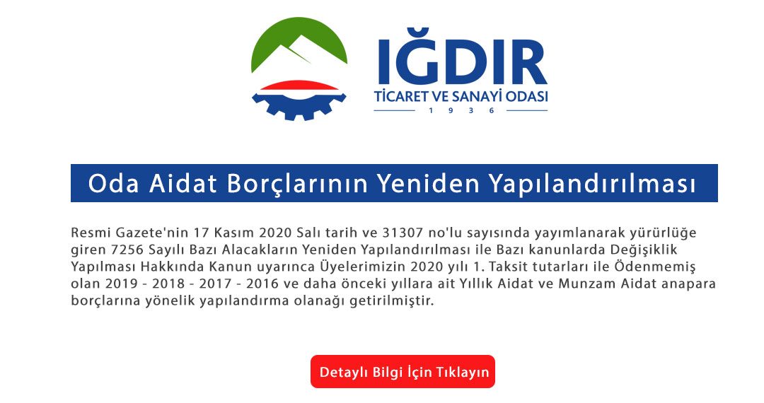 Oda Aidat Borçlarının Yeniden Yapılandırılması