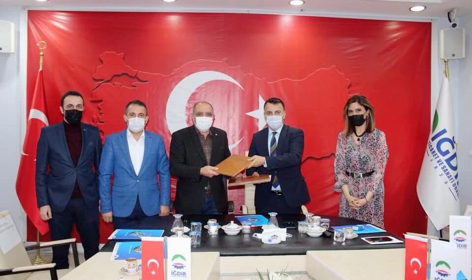 IĞDIR TİCARET VE SANAYİ ODASI VE HALKBANK ARASINDA “PARAF KART TEDARİK ZİNCİRİ PROTOKOLÜ” İMZALANDI.