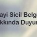 6948 Sayılı Sanayi Sicil Kanunu