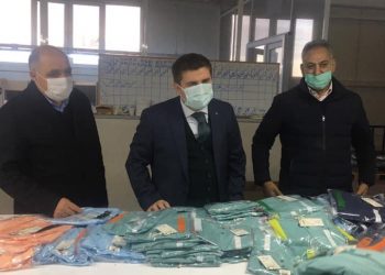 Sayın Valimiz Sayın H. Engin Sarıibrahim, 130 kişilik istihdam kadrosu ile şehrimizin üretim ve istihdam alanında kalkınmasına katkı sağlayan Gürşan Tekstil’i odamız Yönetim kurulu Başkanı Kamil Arslan ile birlikte ziyaret ederek fabrikada incelemelerde bulundu.