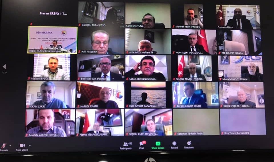 TOBB – HALKBANK TEDARİK ZİNCİRİ FİNANSMAN LANSMANINA KATILIM SAĞLADIK