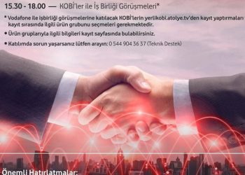 Teknolojide Yerli Üretim ve KOBİ’lerin Gücü Webinarı ve B2B Etkinliği”ne katılımınızı bekliyoruz.
