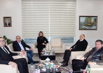 Yönetim Kurulu Başkanı Kamil Arslan ‘a Makamında İadeyi Ziyaret