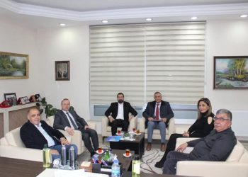 Odamız yönetim kurulu başkanı Kamil Arslan ‘ı makamında ziyetti