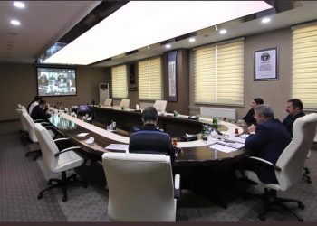 Van Ticaret ve Sanayi Odası’nın organizasyonu ile Videokonferans aracılığıyla gerçekleşen toplant