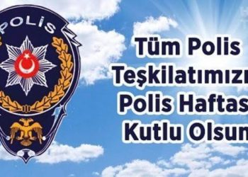“Türk Polis teşkilatının kuruluşunun 176. Yılı sebebi ile tüm emniyet teşkilatımızı kutlar, görevlerinde kolaylıklar” dileriz.