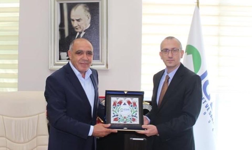 Adalet komisyonu Başkanından veda ziyareti..