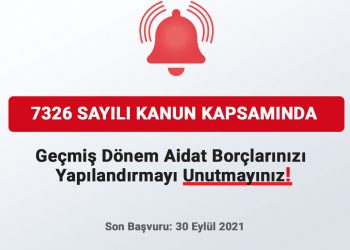 7326 SAYILI KANUN KAPSAMINDA ODA AİDATLARININ YAPILANDIRILMASI