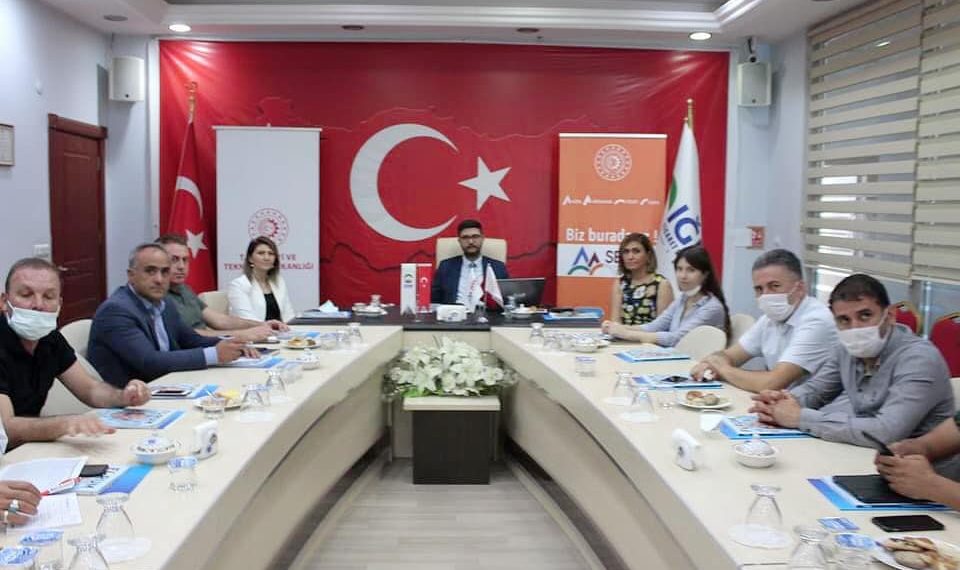 Turizm destinasyonu toplantısı yapıldı.