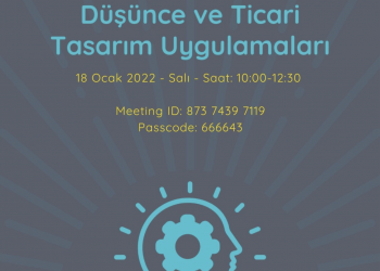 İnovasyon yenilikçi düşünce ve Ticari Tasarım uygulamaları eğitimi