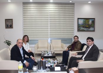 REKTÖR ALMA’DAN ODAMIZA ZİYARET..