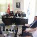 İpsa dış ticaret ltd. şti imalat müdürleri  Zulali özgündüz ve Erkan Yüksel odamız yönetim kurulu başkanı Kamil Arslan’ı makamında ziyaret etti