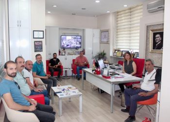 EMLAK SEKTÖRÜNDEKİ ÜYELERİMİZLE BİRARAYA GELDİK.