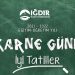Karne heyecanı yaşayan tüm öğrencilerimizi ve onları geleceğe hazırlayan kıymetli öğretmenlerimizi tebrik ediyor; mutlu, huzurlu ve sağlıklı tatiller diliyoruz.