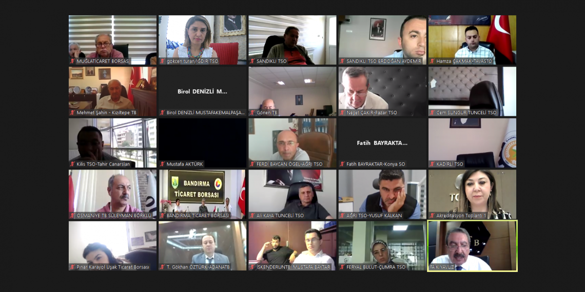 AKREDİTASYON KURULU TOPLANTISINA KATILDIK