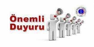 önemli duyuru