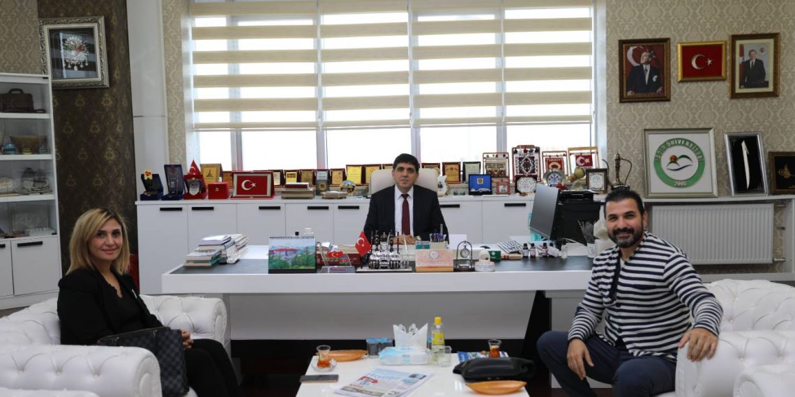 Iğdır Ticaret ve Sanayi Odası Genel Sekreteri Gökçen Turan’dan Rektör Alma’ya Ziyaret!