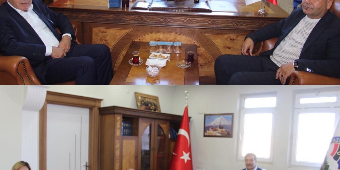 Odamız Yönetim Kurulu Başkanı Kamil Arslan Yönetim kurulu üyelerimiz Halef Kızılay ,Mehmet Yıldız ve Genel sekreter Gökçen Turan Doğubayazıt Ticaret ve Sanayi odası Yönetim kurulu Başkanı Cemal Can Beye hayırlı olsun ziyaretinde bulundular. Misafirperverliklerinden dolayı kendilerine teşekkür eder yeni dönemin hayırlara vesile olmasını temenni ederiz