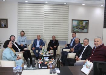 Yeşil Sol Partisinden Odamıza ziyaret