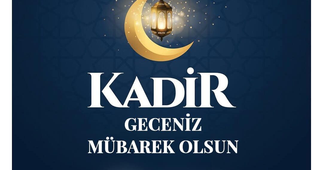 Güzel Ülkemize ve Milletimize hayırlara vesile olması duası ile Kadir Gecemiz mübarek olsun…
