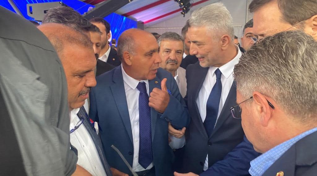 Kafkaslara ve Asya’ya açılan Türkgözü Gümrük Kapısı açılışına katıldık.