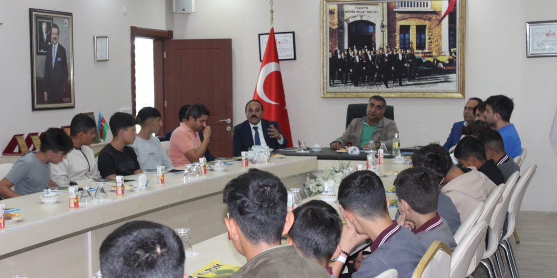 ENDÜSTRİ MESLEK LİSESİ ÖĞRENCİLERİNDEN ODAMIZA AHİLİK HAFTASI ZİYARETİ..