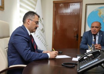 Yeni Valimize ziyaret….