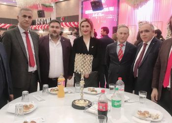 CUMHURİYET RESEPSİYONUNA KATILDIK