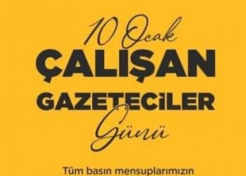 ÇALIŞAN GAZETECİLER..