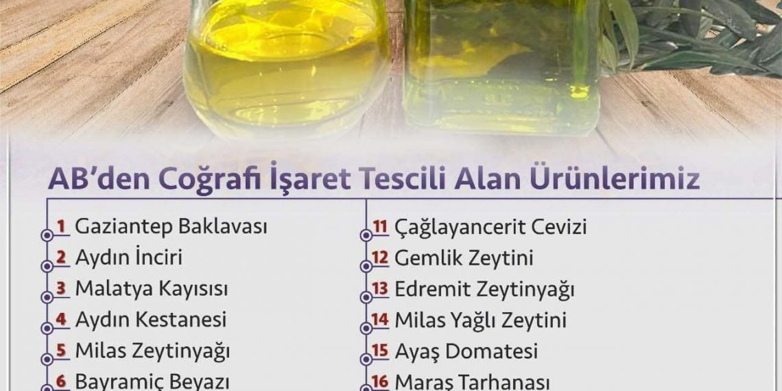 Aydın Memecik Zeytinyağı, AB’den coğrafi işaret tescili alan 20. ürünümüz oldu. Ülkemize hayırlı olsun. Aydın Ticaret Borsası Yönetim Kurulu Başkanı Fevzi Çondur’u ve emeği geçen herkesi kutluyoruz. Avrupa Birliği süreci devam eden 45 coğrafi işaret ve 5 geleneksel ürün adı ile ilgili Türkiye Odalar ve Borsalar Birliğimizin çalışmaları devam etmektedir.