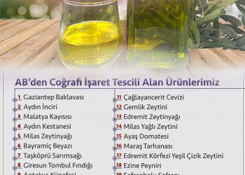 Aydın Memecik Zeytinyağı, AB’den coğrafi işaret tescili alan 20. ürünümüz oldu. Ülkemize hayırlı olsun. Aydın Ticaret Borsası Yönetim Kurulu Başkanı Fevzi Çondur’u ve emeği geçen herkesi kutluyoruz. Avrupa Birliği süreci devam eden 45 coğrafi işaret ve 5 geleneksel ürün adı ile ilgili Türkiye Odalar ve Borsalar Birliğimizin çalışmaları devam etmektedir.