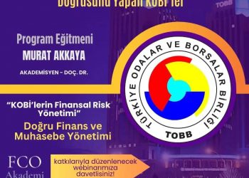 TOBB Sürdürülebilir KOBİ’ler programında bu hafta konumuz: KOBİ’lerin Finansal Risk Yönetimi. Doç. Dr. Murat AKKAYA ile risklere karşı hangi aksiyonları alacağımızı konuşacağız. Programa kayıt için sizleri akademi.tobb.org.tr adresine bekliyoruz.@TOBBiletisim @FCOAkademi