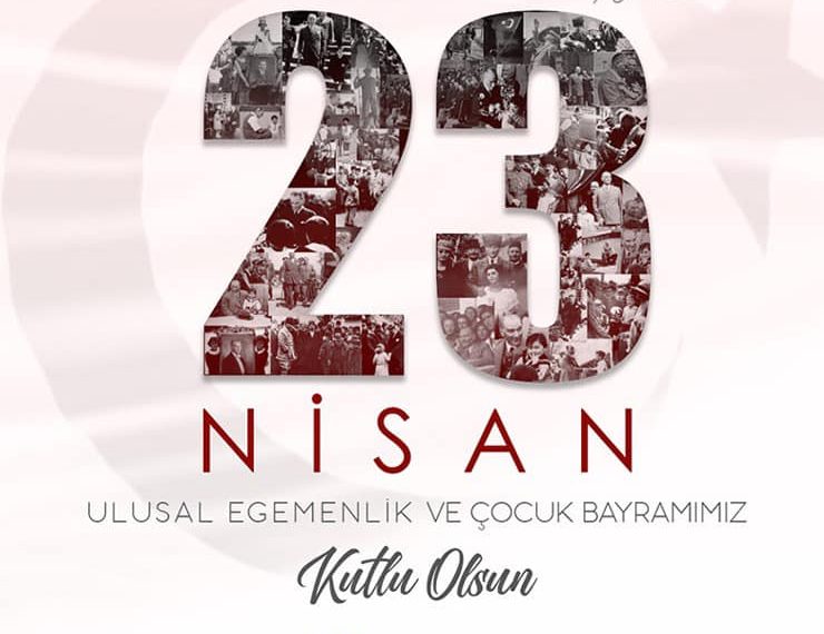 Türkiye Büyük Millet Meclisi’nin açılışı ve Ulu Önder Mustafa Kemal Atatürk’ün çocuklara armağan ettiği, 23 Nisan Ulusal Egemenlik ve Çocuk Bayramımız kutlu olsun!