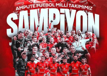 Avrupa Şampiyonuyuz! Avrupa Şampiyonası finalinde İspanya’yı 3-0 yenerek üst üste 3. kez şampiyon olan Ampute Futbol Milli Takımımızı tebrik ediyoruz.